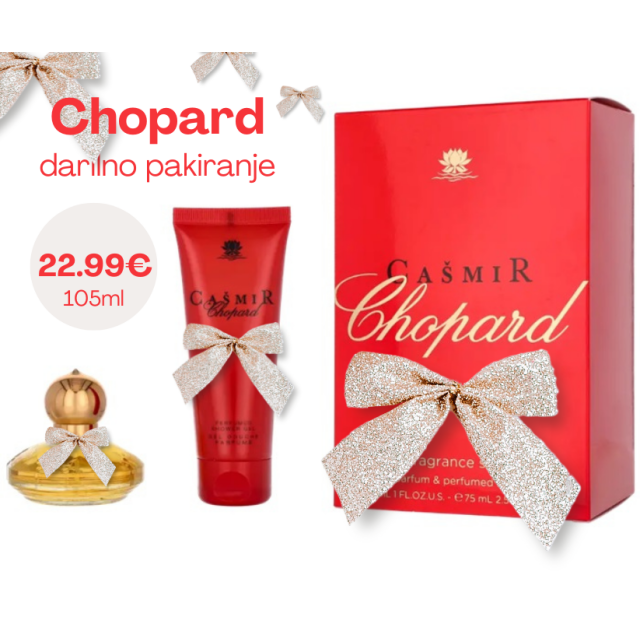 CHOPARD ženski darilni set Cašmir 105ml