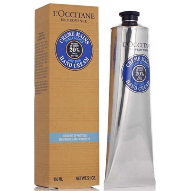 L'OCCITANE Krema za roke za suho kožo s karitejevim maslom, 150ml