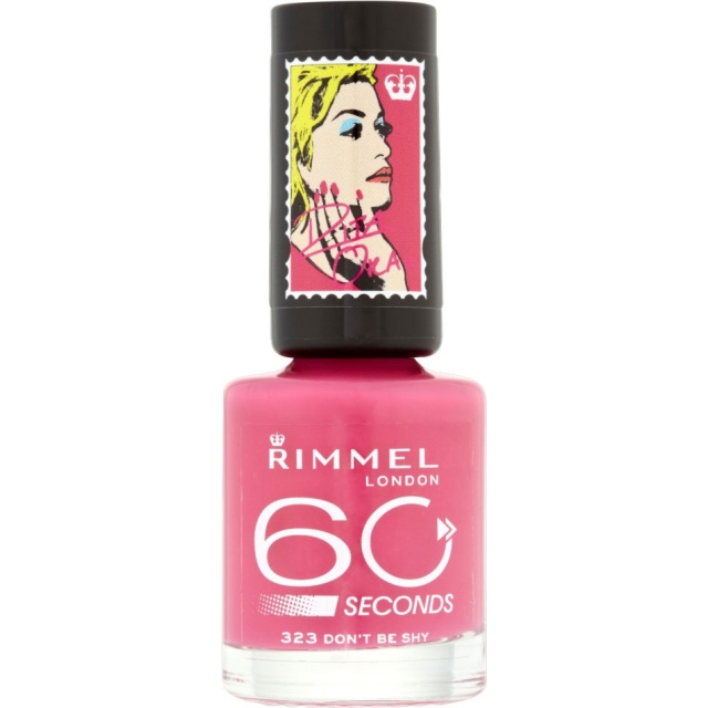 RIMMEL 60 Seconds Super Shine lak za nohte, odtenek 323, 8ml