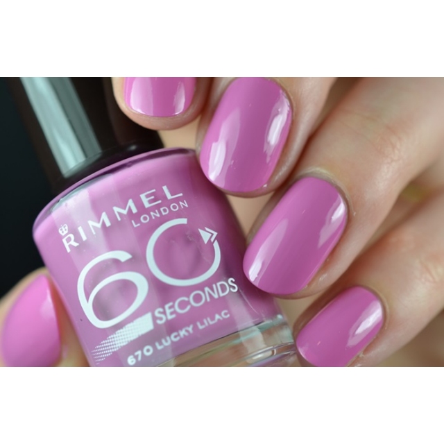 RIMMEL 60 Seconds Super Shine lak za nohte, odtenek 670, 8ml