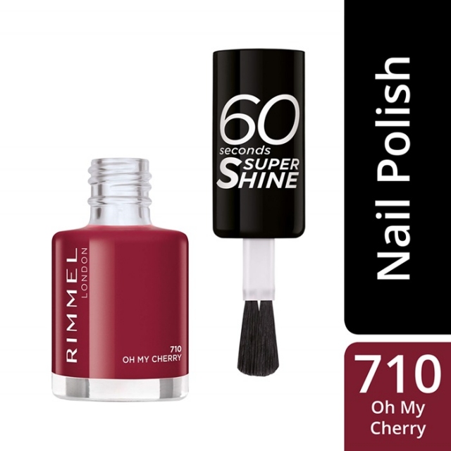 RIMMEL 60 Seconds Super Shine lak za nohte, odtenek 710, 8ml