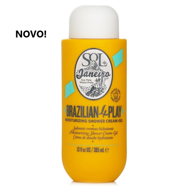 SOL DE JANEIRO Krema za prhanje, Brazilian 4 Play, 385ml