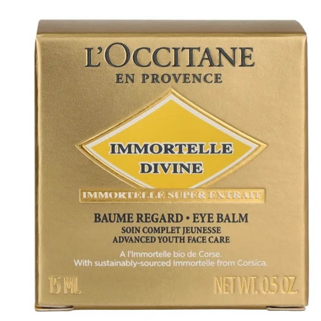 L'OCCITANE Immortelle Divine prestižni balzam za oči, 15ml