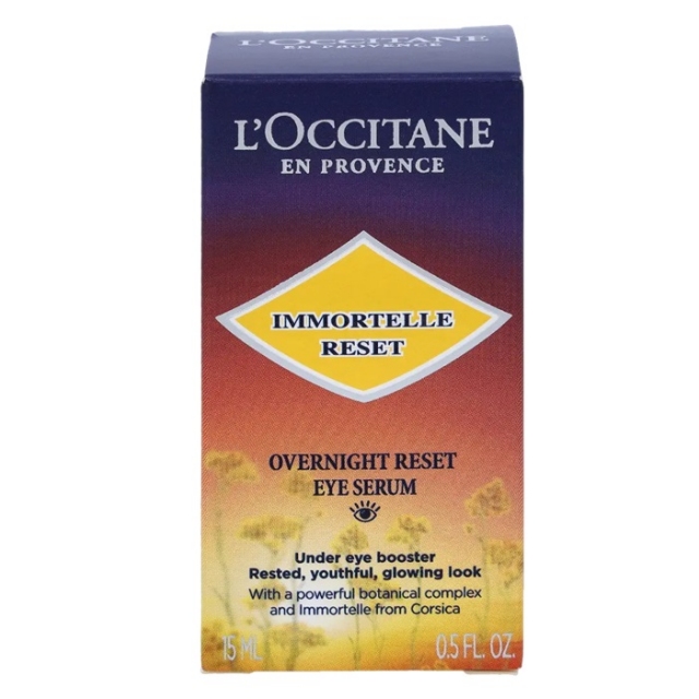 L'OCCITANE Immortelle Reset Booster za nočno nego okoli oči, 15ml