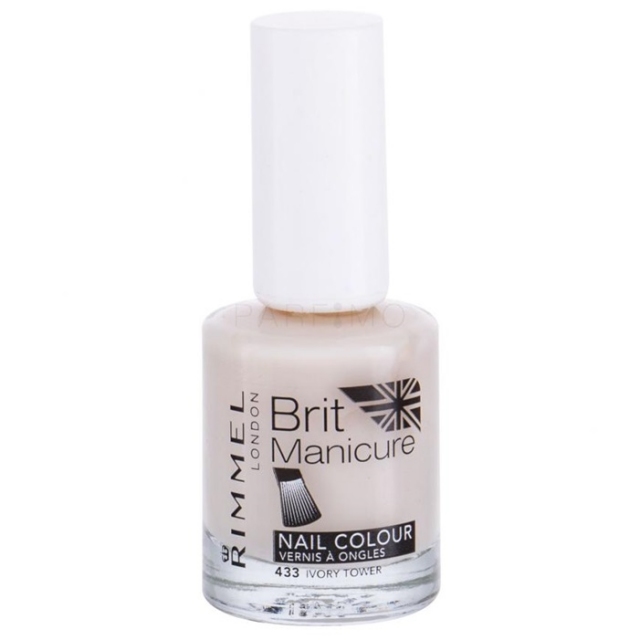 RIMMEL Brit Manicure lak za francusku manikuru, nijansa 433, 12ml