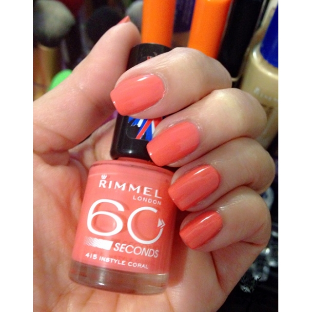 RIMMEL 60 Seconds Super Shine lak za nohte, odtenek 415, 8ml