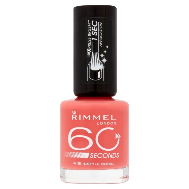 RIMMEL 60 Seconds Super Shine lak za nohte, odtenek 415, 8ml